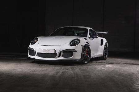 保时捷911 GT3白色汽车照片